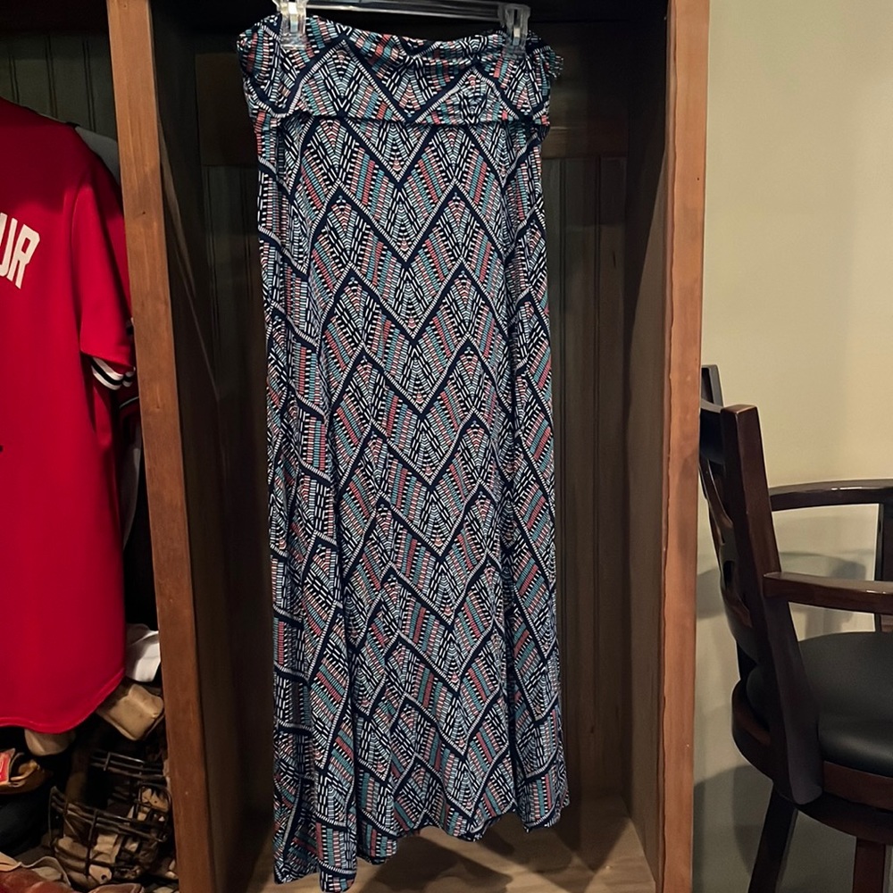NWT LP maxi skirt with foldover waist